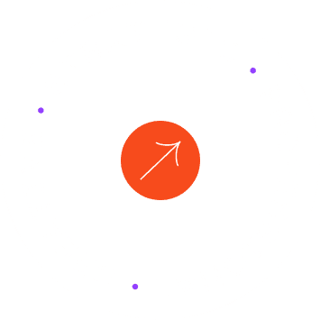 Animated circular graphic with center dot