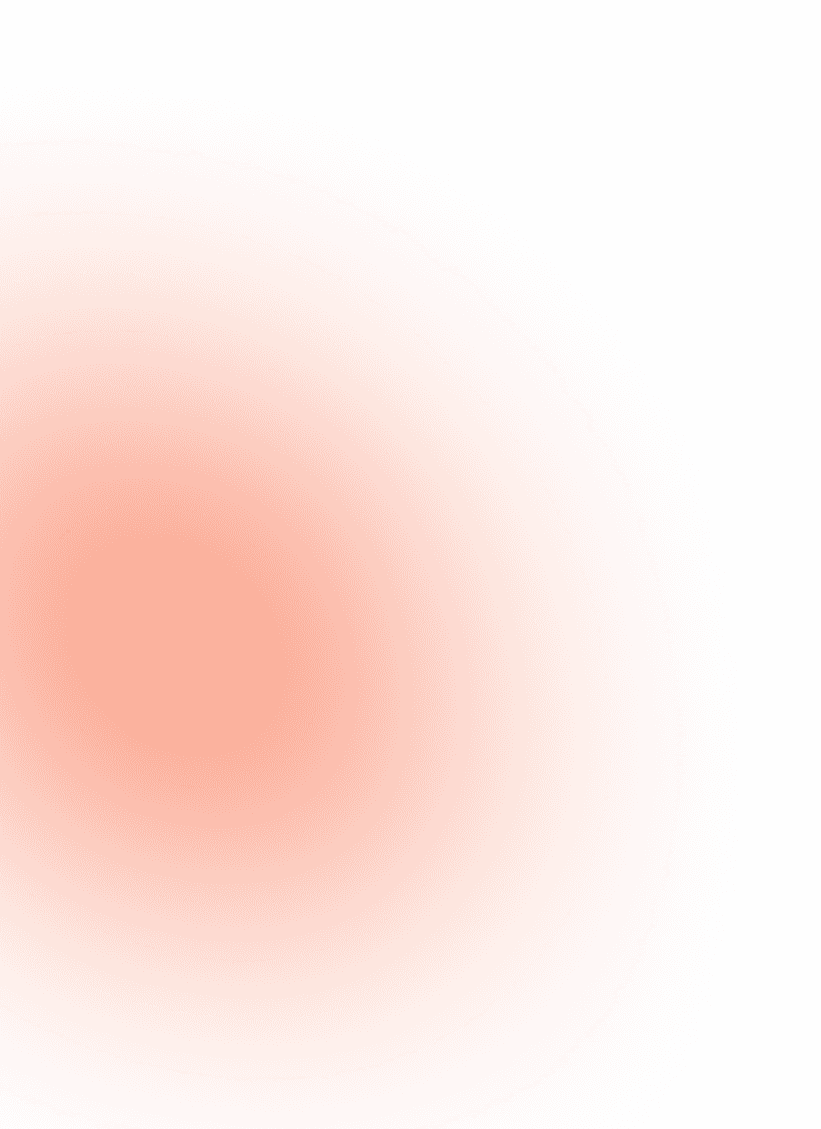 Footer decorative gradient background top left